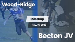 Matchup: Wood-Ridge vs. Becton JV 2020