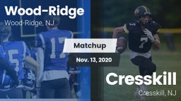 Matchup: Wood-Ridge vs. Cresskill  2020