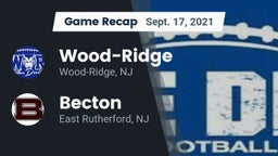 Recap: Wood-Ridge  vs. Becton  2021