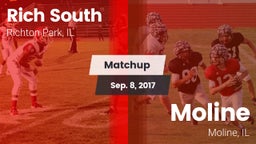 Matchup: Rich South vs. Moline  2017