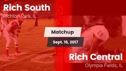 Matchup: Rich South vs. Rich Central  2016