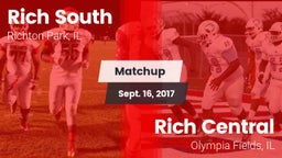 Matchup: Rich South vs. Rich Central  2017