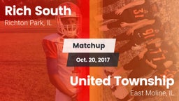 Matchup: Rich South vs. United Township 2016