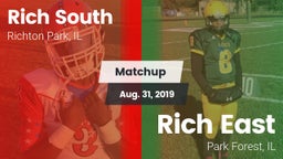 Matchup: Rich South vs. Rich East  2019