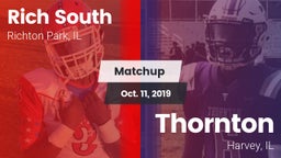 Matchup: Rich South vs. Thornton  2019