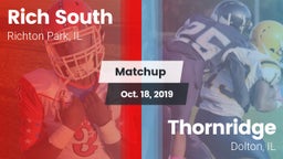 Matchup: Rich South vs. Thornridge  2019