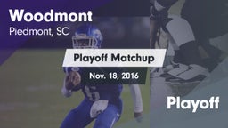 Matchup: Woodmont vs. Playoff 2016