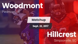 Matchup: Woodmont vs. Hillcrest  2017