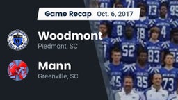 Recap: Woodmont  vs. Mann  2017