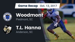 Recap: Woodmont  vs. T.L. Hanna  2017