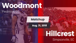Matchup: Woodmont vs. Hillcrest  2018