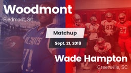 Matchup: Woodmont vs. Wade Hampton  2018