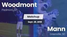 Matchup: Woodmont vs. Mann  2018