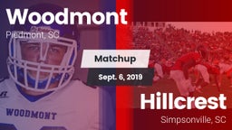 Matchup: Woodmont vs. Hillcrest  2019