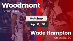 Matchup: Woodmont vs. Wade Hampton  2019