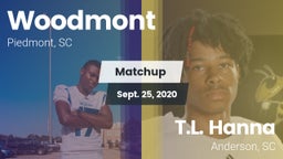Matchup: Woodmont vs. T.L. Hanna  2020