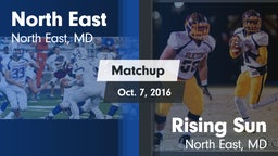Matchup: North East vs. Rising Sun  2016