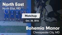 Matchup: North East vs. Bohemia Manor  2016