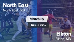 Matchup: North East vs. Elkton  2016