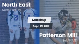 Matchup: North East vs. Patterson Mill  2017