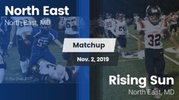 Matchup: North East vs. Rising Sun  2019