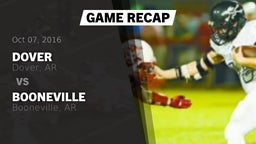 Recap: Dover  vs. Booneville  2016