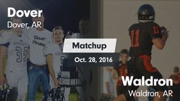 Matchup: Dover vs. Waldron  2016