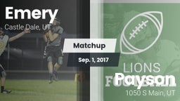 Matchup: Emery vs. Payson  2017
