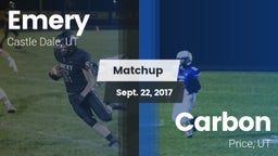 Matchup: Emery vs. Carbon  2017