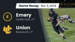 Recap: Emery  vs. Union  2018