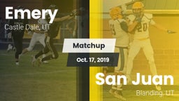 Matchup: Emery vs. San Juan  2019