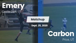 Matchup: Emery vs. Carbon  2020