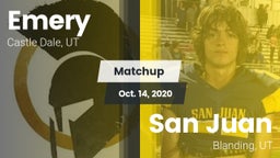 Matchup: Emery vs. San Juan  2020