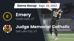 Recap: Emery  vs. Judge Memorial Catholic  2022