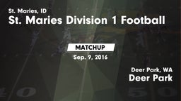 Matchup: St. Maries vs. Deer Park  2016