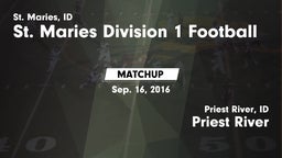 Matchup: St. Maries vs. Priest River  2016