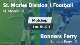 Matchup: St. Maries vs. Bonners Ferry  2016