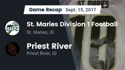 Recap: St. Maries Division 1 Football vs. Priest River  2017