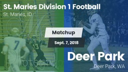 Matchup: St. Maries vs. Deer Park  2018