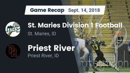 Recap: St. Maries Division 1 Football vs. Priest River  2018