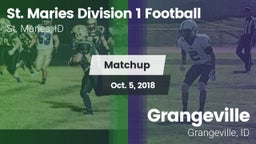 Matchup: St. Maries vs. Grangeville  2018