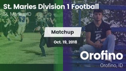 Matchup: St. Maries vs. Orofino  2018