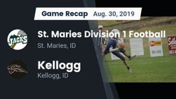 Recap: St. Maries Division 1 Football vs. Kellogg  2019