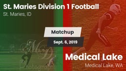 Matchup: St. Maries vs. Medical Lake  2019