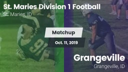 Matchup: St. Maries vs. Grangeville  2019