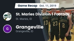 Recap: St. Maries Division 1 Football vs. Grangeville  2019