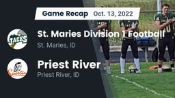 Recap: St. Maries Division 1 Football vs. Priest River  2022