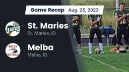 Recap: St. Maries  vs. Melba  2023