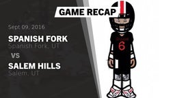Recap: Spanish Fork  vs. Salem Hills  2016