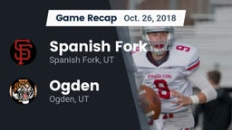 Recap: Spanish Fork  vs. Ogden  2018